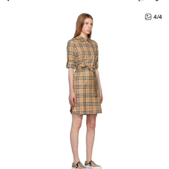 Burberry Dresses & Skirts - Burberry Nova Check Long Sleeve Shirt Dress - Excellent Condition